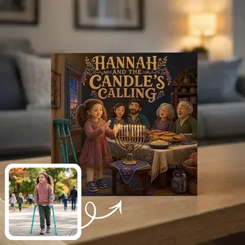 Personalized storybook - Hannah and the Candle's Calling - Genie in a Book